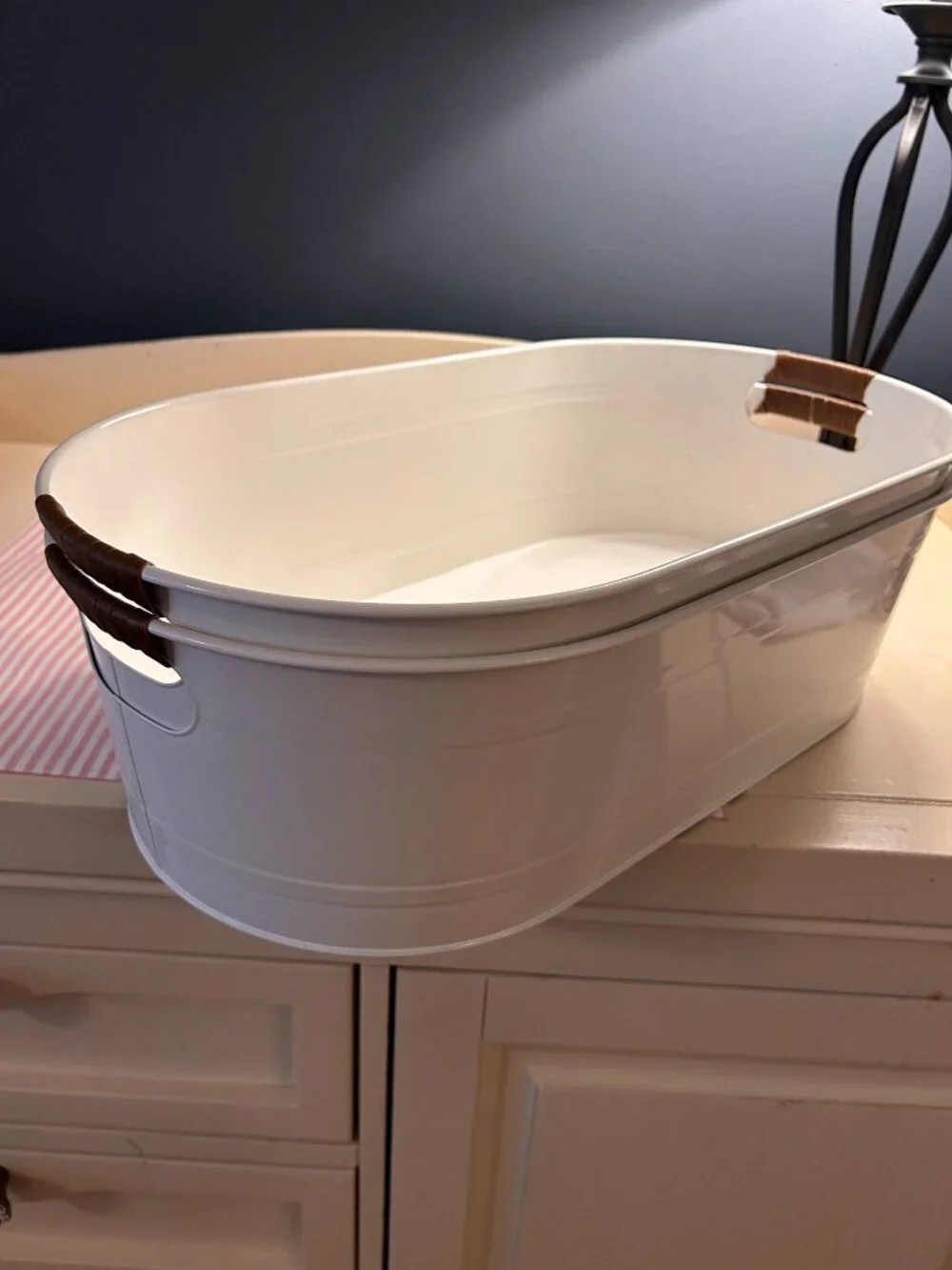 2 Pack of Better Homes & Garden White Storage Tubs